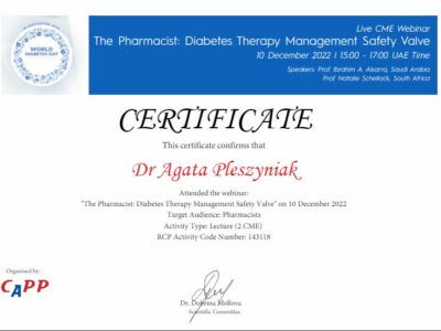 <span> Agata Pleszyniak</span><br/>lekarz stomatolog